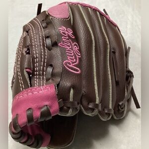 Rawlings Gold Glove Fast Pitch Leather Pink Baseball Softball Glove 11” FP110PMC